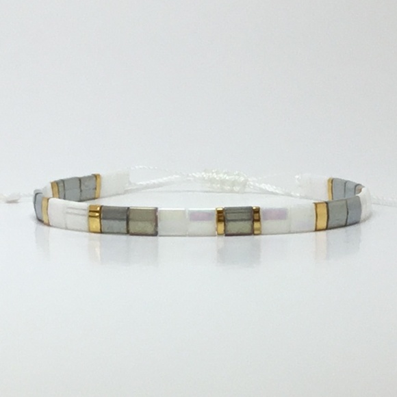 🆕 Miyuki tila bead bracelet - Picture 1 of 4